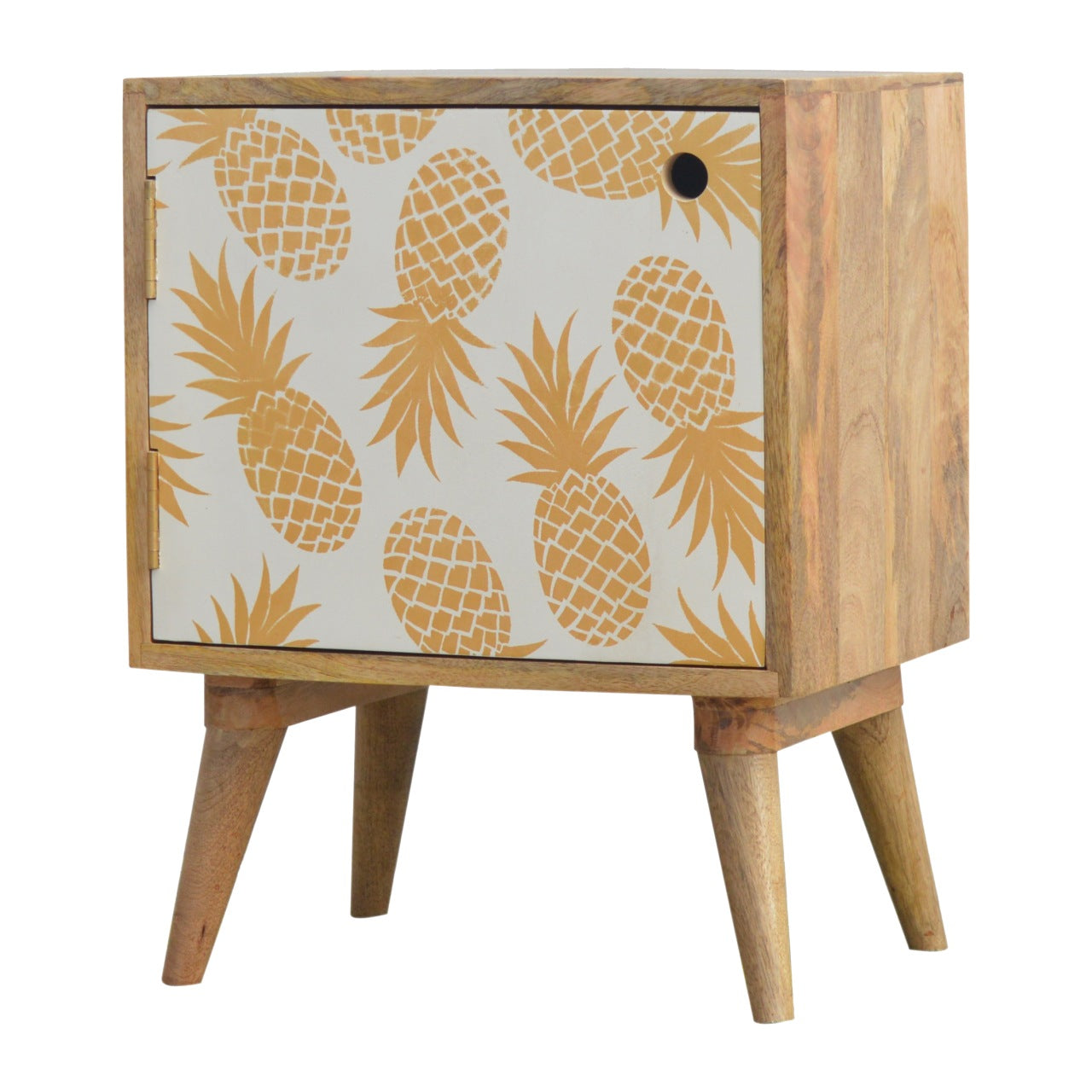 Pineapple Screen Print Bedside